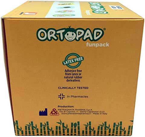 Ortopad® Adhesive Eye Patches, 50/bx, Fun Pack, Med Size 2-4 yr