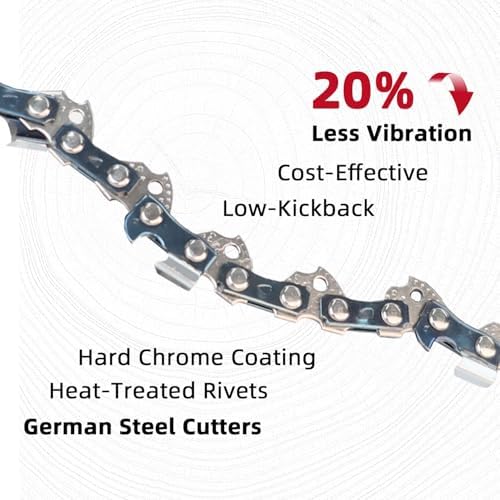 Chainsaw Chain 16 Inch 3/8" LP Pitch .043" Gauge 55 Drive Links