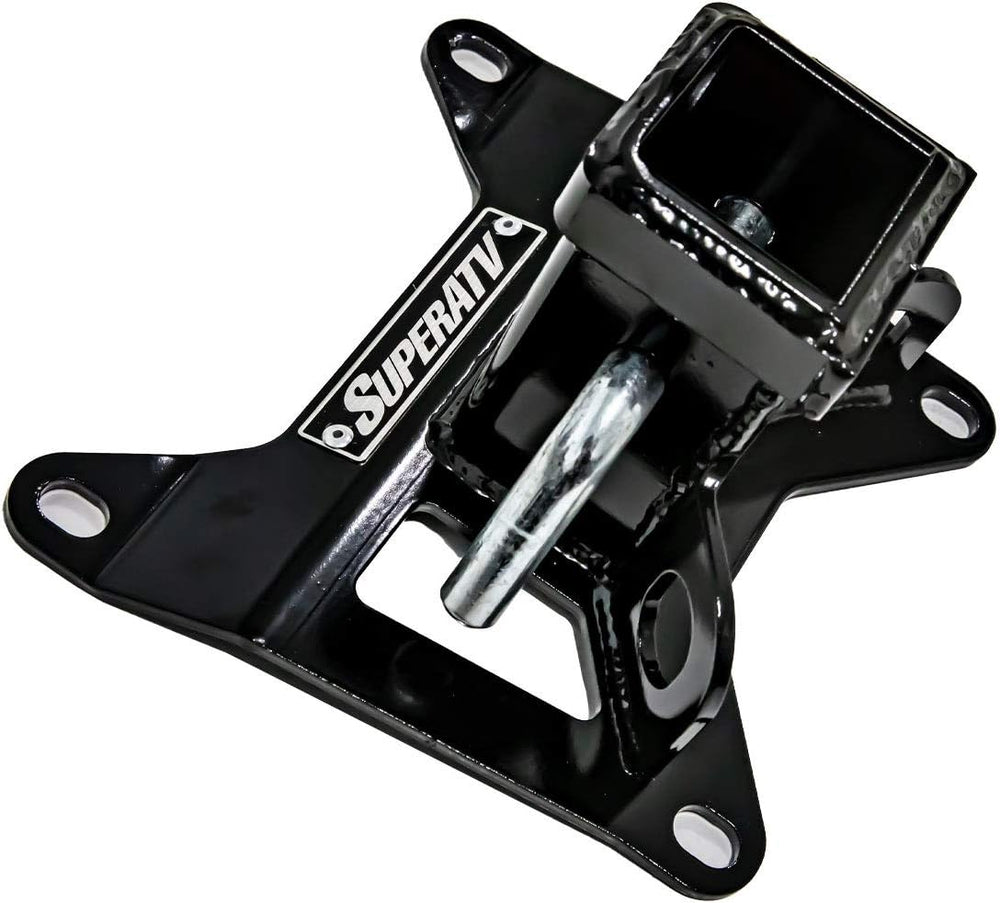 SuperATV 2" Rear Receiver Hitch for 2019+ Honda Talon 1000R/1000X /Inclu...