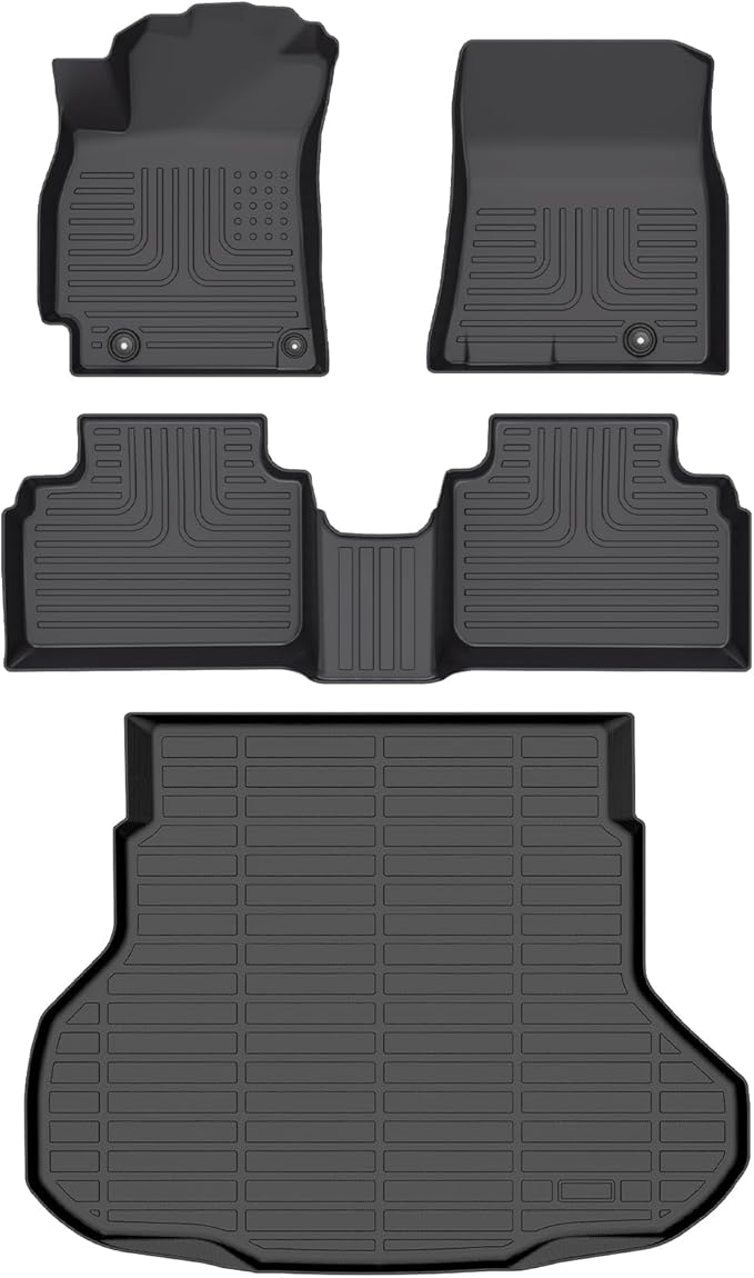 Wayhigh-All Weather Floor Mats and Cargo Liner Set Fit