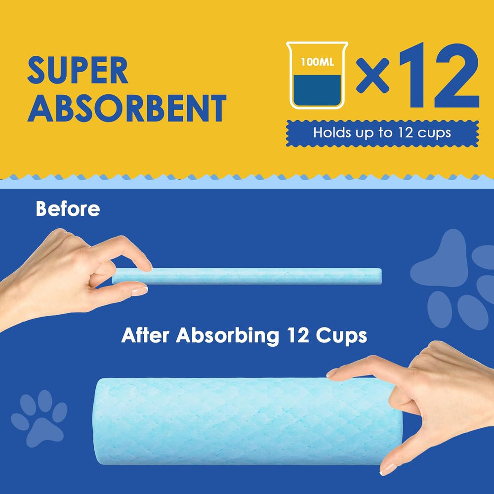 36"x36" Pee Pads for Dogs-100 Pack Super Absorbent XXXL Potty Pads ...