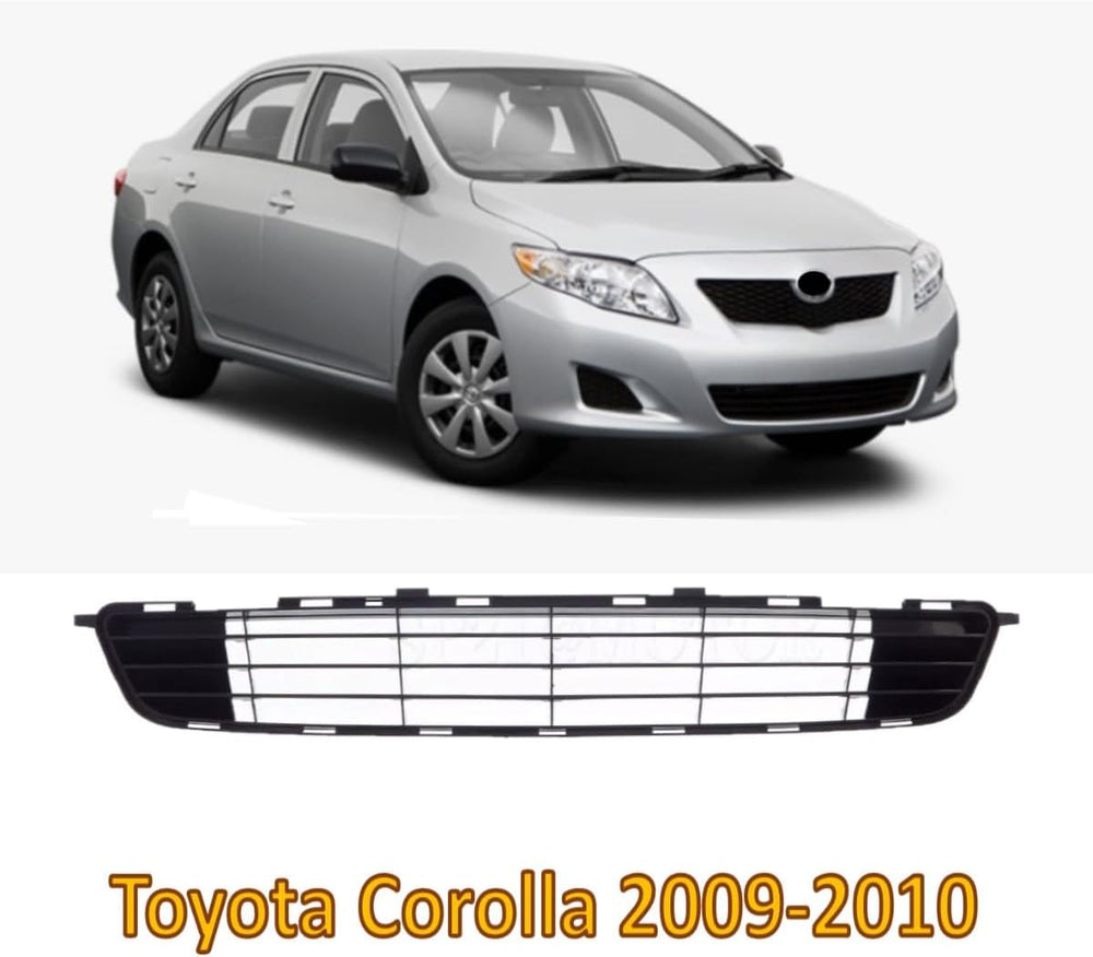 Front Bumper Grille 2009 2010 Compatible With Toyota Corolla Sedan (Base CE L...
