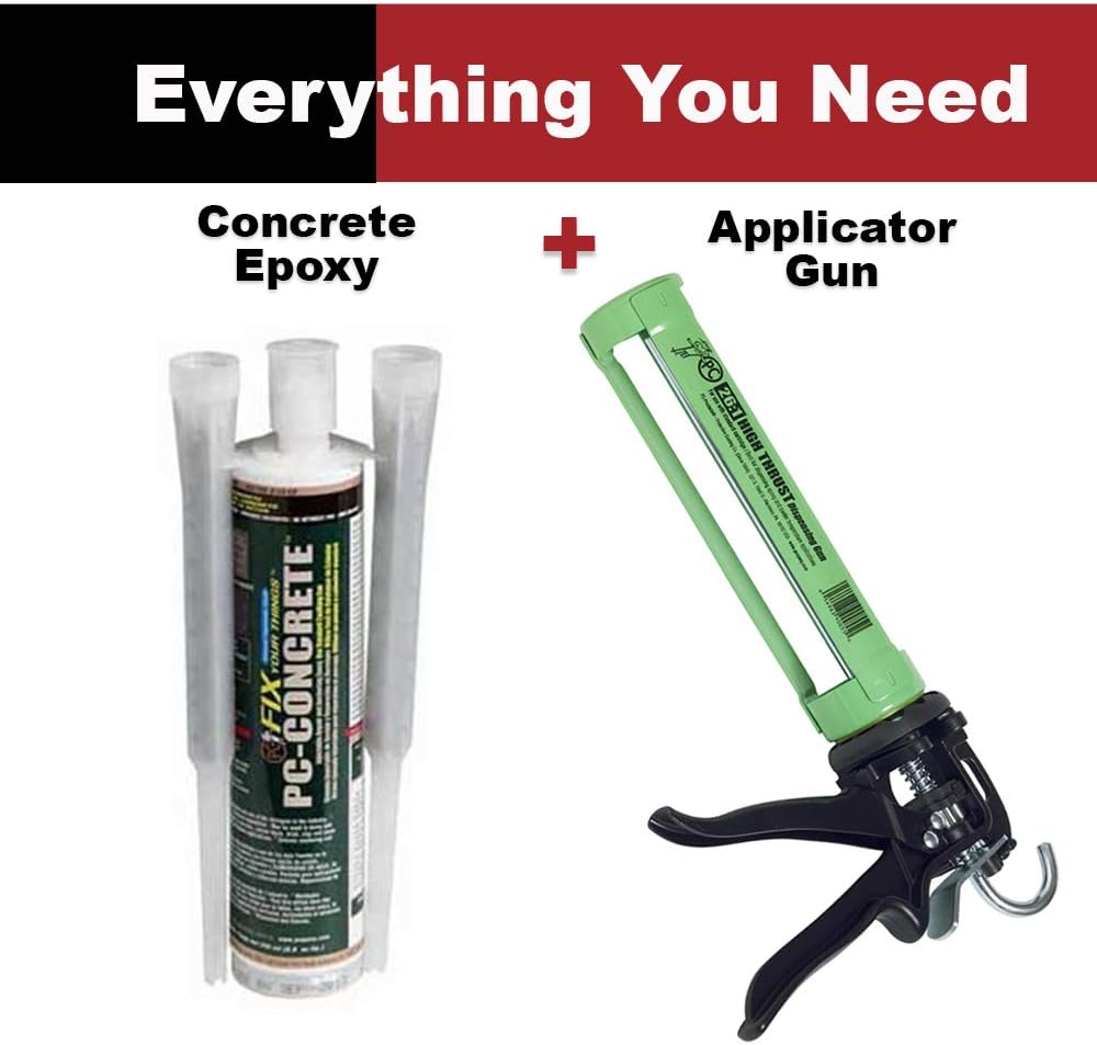 PC Products PC-Concrete Epoxy Adhesive Paste for Anchoring and Crack Repair, ...