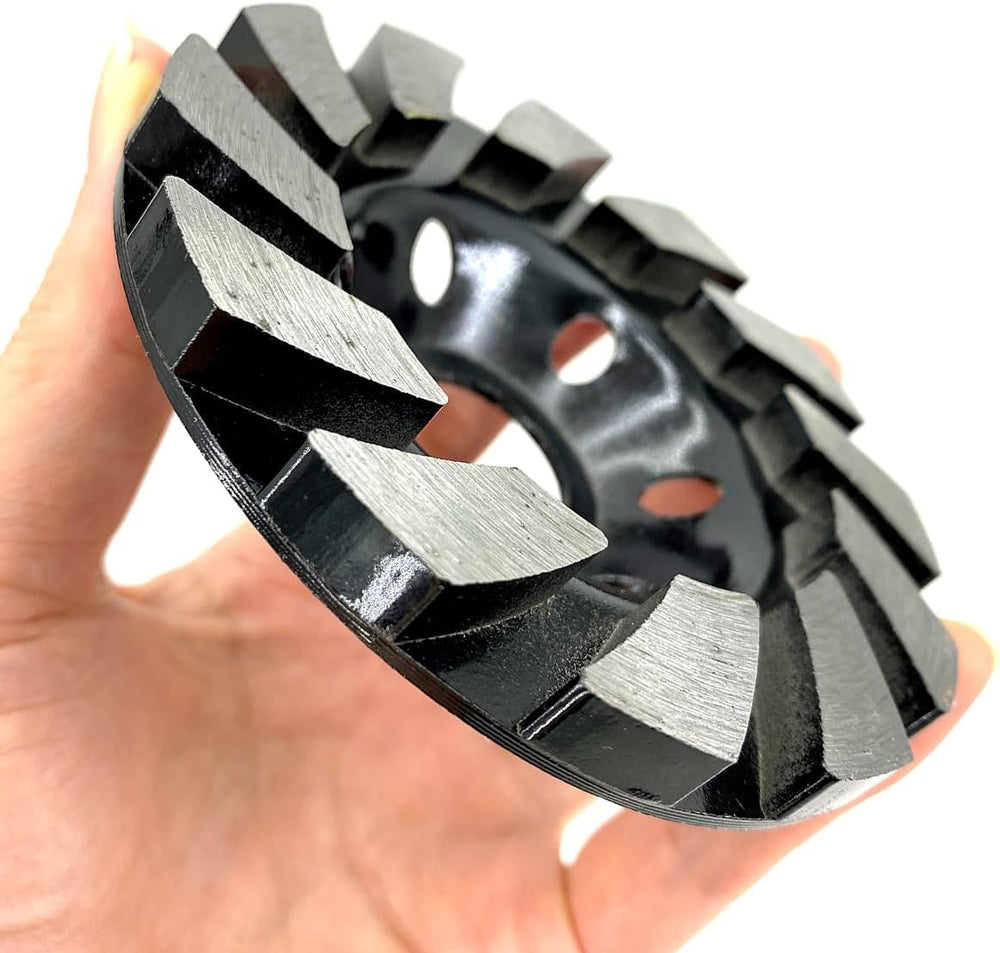 6-Pack 4 inch Diamond Concrete Grinding Wheel Heavy Duty Angle Grinder disc