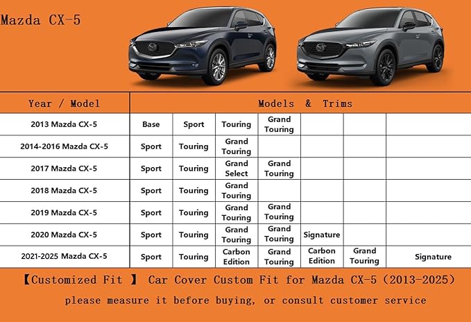 Kayme 6 Layers SUV Car Cover Custom Fit