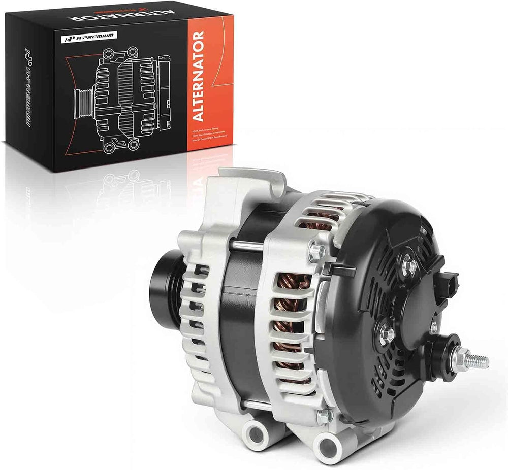 A-Premium Alternator, 12V 220A 6-Groove Pulley Clockwise