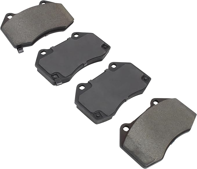 Premium Semi-Metallic Front Brake Pads Compatible
