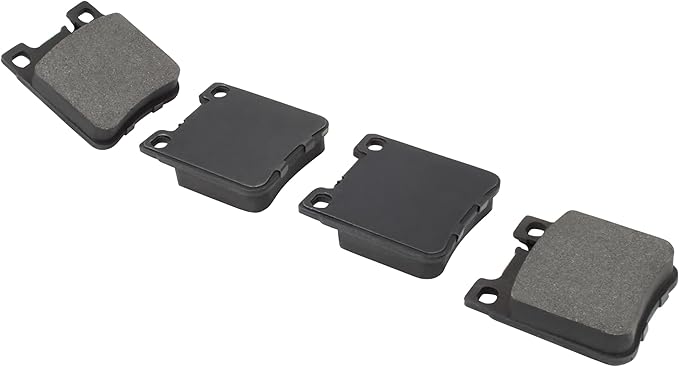 Premium Semi-Metallic Rear Brake Pads Compatible
