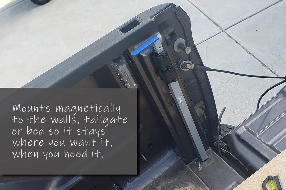 Magnetically Mounted, 5' Telescoping Truck Bed Cargo Retrieval Hook/Exten...