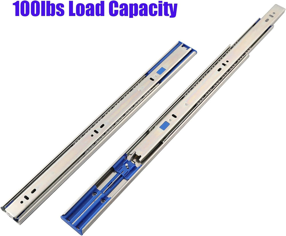 Soft Close Drawer Slides 10 Pair of 20 Inch Full Extension