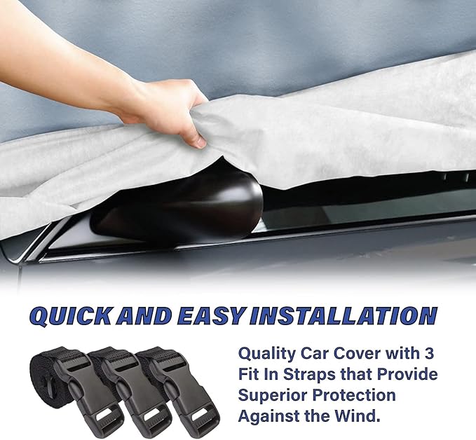 iCarCover Premium Car Cover for 1982-1987 Chevy Cavalier Heavy Duty Waterproof
