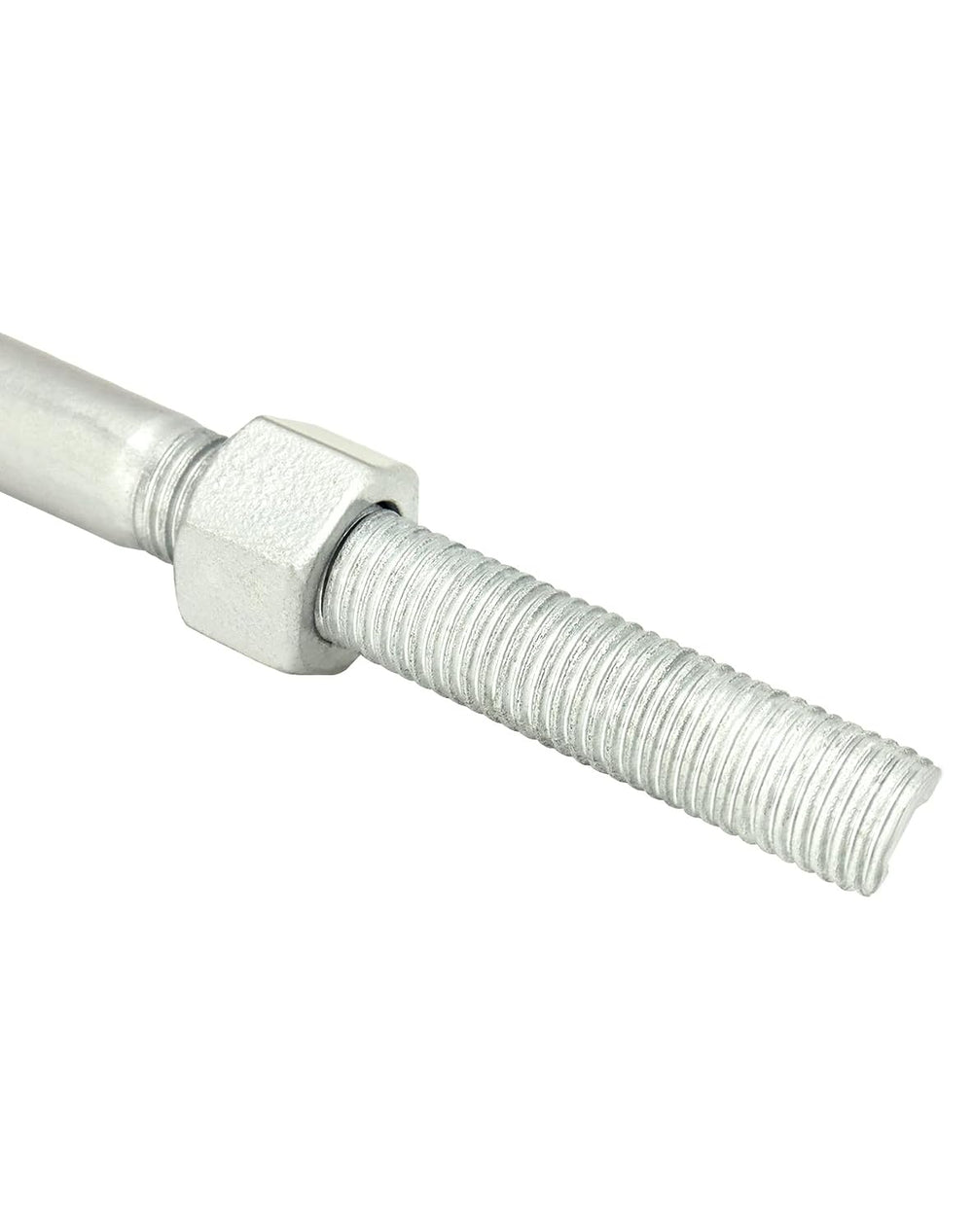 QWORK Eye Bolt with Nuts, 3/4'' x 12" Galvanized Eye Bolt, 2 Pack