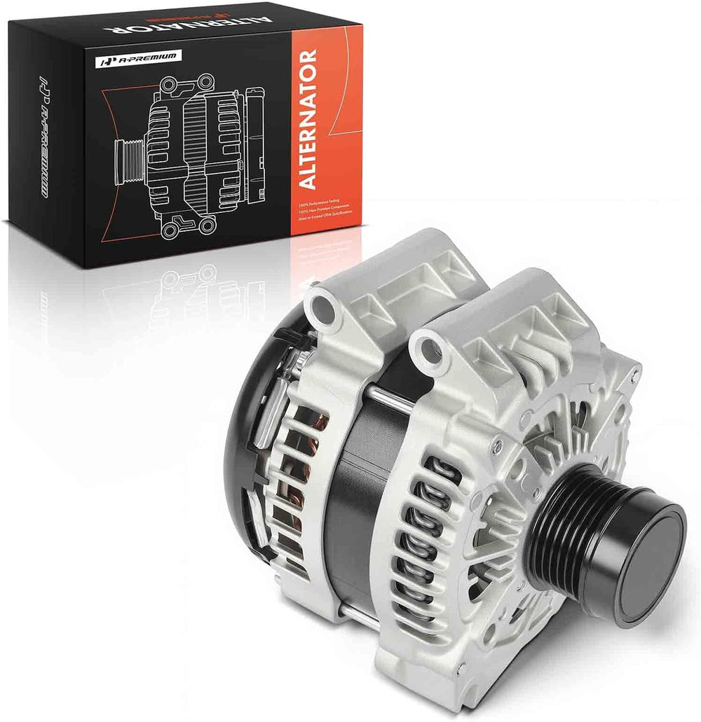 A-Premium Alternator, 12V 220A 6-Groove Pulley Clockwise