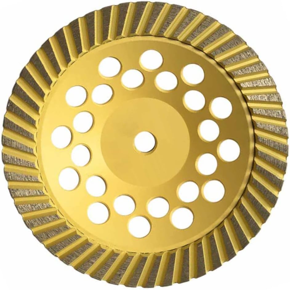 7" Grinding Wheels for Concrete, Granite, and Marble, #60/80 Grit