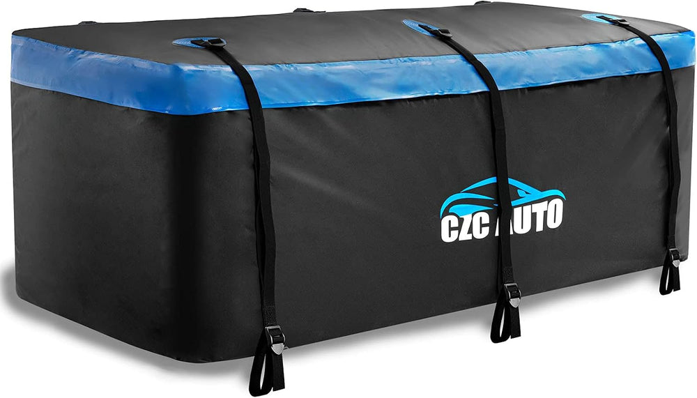 CZC AUTO Hitch Cargo Carrier Bag, 20 cu. ft Waterproof/Rainproof/Weatherproof...