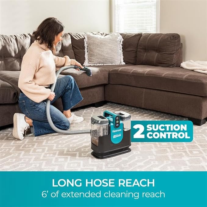 Kenmore KW1090 SpotLite Go 24V Cordless Brushless Portable Carpet Spot Cleaner