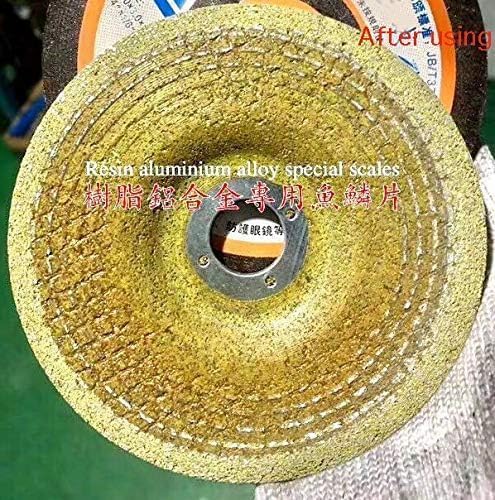 Signi Aluminum Grinding Wheel 4 1/2 for Aluminum Copper Non-Ferrous 10 Pack (...