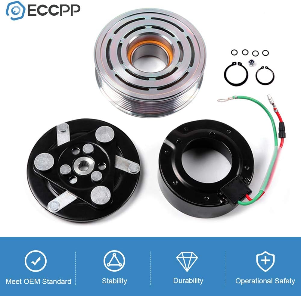 ECCPP AC Compressor Clutch for Honda CR-V for Honda Civic 2.4L 2007-2015