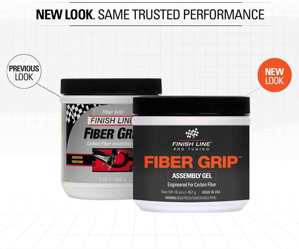 Finish Line Fiber Grip Carbon Fiber Bicycle Assembly Gel