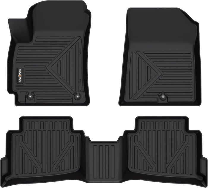 GINOWY- Floor Mats for Kia Seltos 2020-2024 2025, TPE All Weather Protection