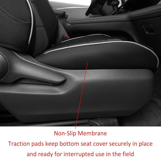EKR Sienna Seat Covers for 2021 2022 2023 2024 2025 Toyota Sienna LE, 8 Seats