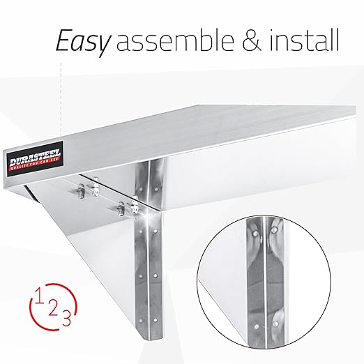 DuraSteel Heavy Duty Wall Mount Shelf