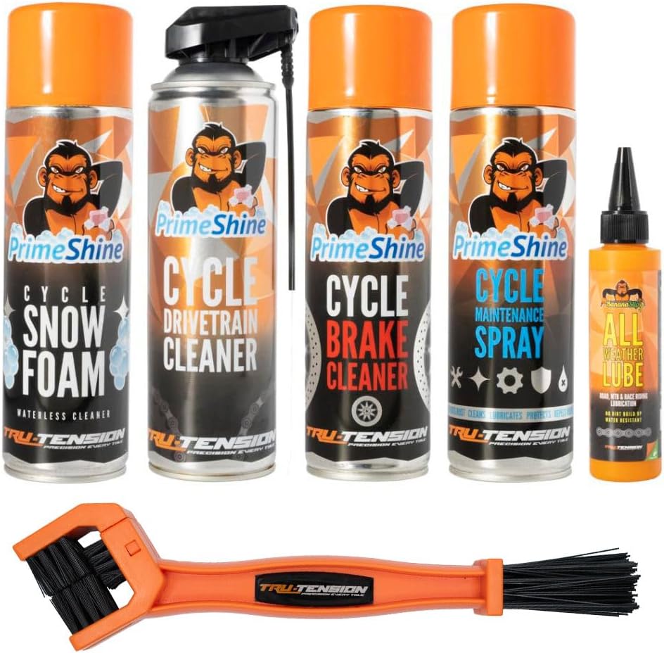 Tru-Tension | Bike Revive Bundle | 6 Piece Bicycle Cleaning Kit | Complete Bi...
