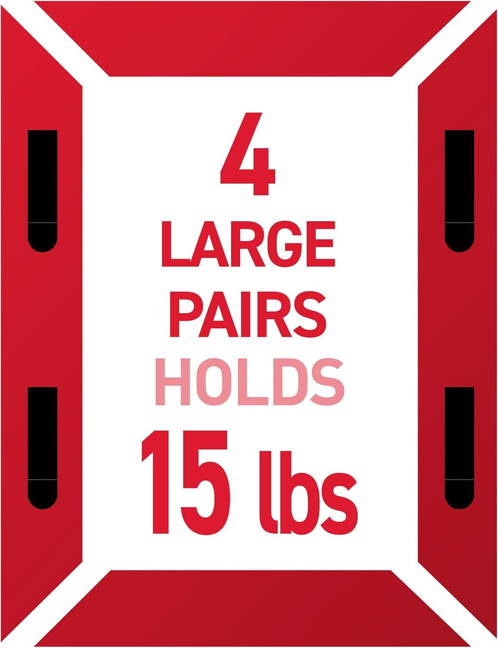 Command Large Picture Hanging Strips, Black, 3 Pack, 60 Pairs, Damage Free Fr...