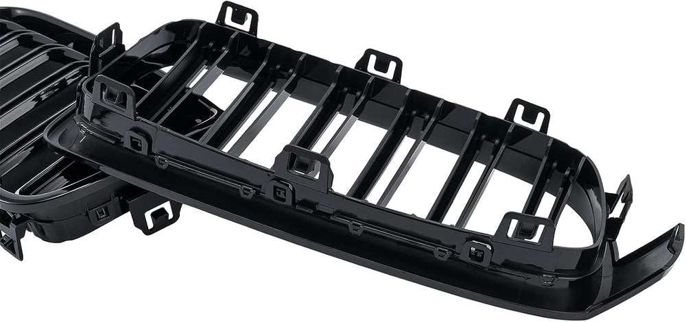 ABS F30 Grill, Front Kidney Grille for 2012-2018 BMW 3 Series F30 F31 (Double...