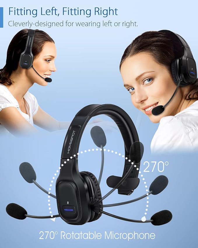 HomeSpot JM100 Trucker Bluetooth Headset
