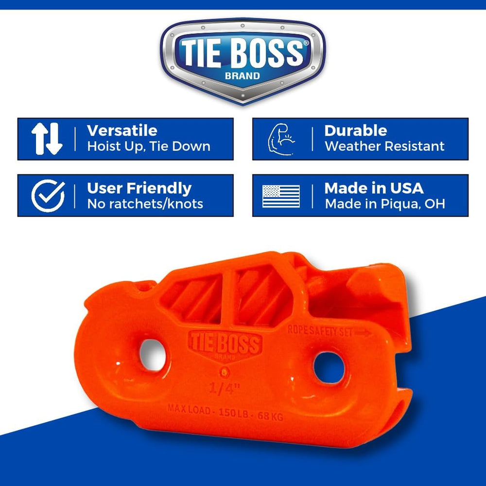 Tie Boss Kayak Hanger, Kayak Hoist & Overhead Garage Ceiling Storage System