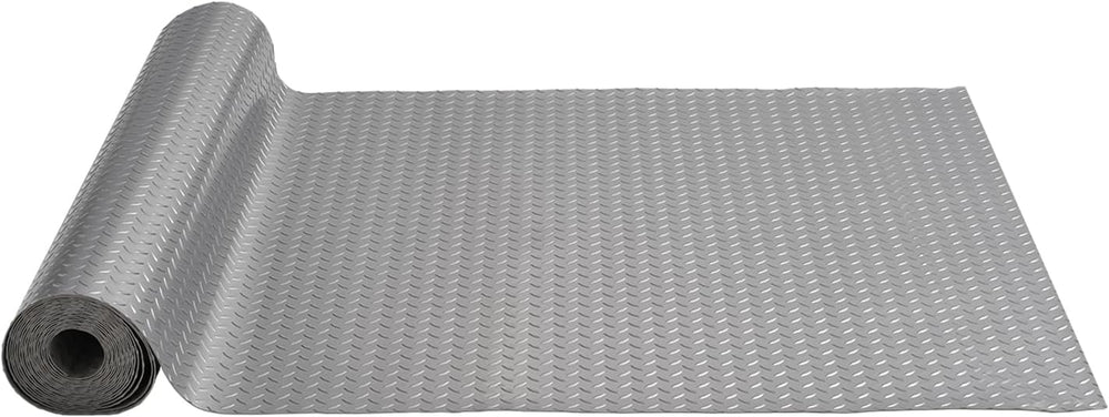 VEVOR Garage Floor Mat, 19 x 4.9 FT PVC Garage Flooring Roll, Non-Slip Diamond