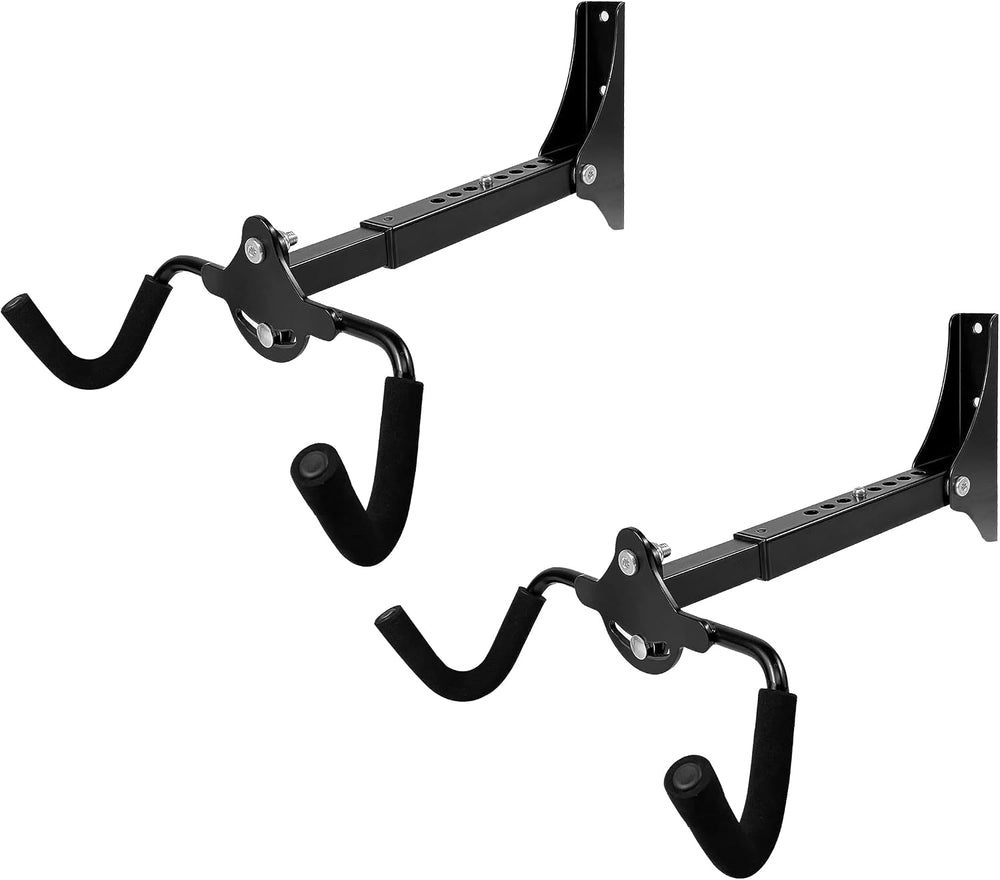 Foldable Bike Wall Mount Rack, Bicycle Rack Storage, Horizontal Bicycle Stora...