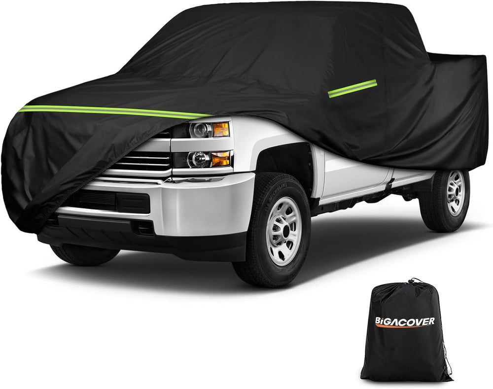 for Silverado 2500 3500 HD Crew cab Short Bed 6.6ft Truck Cover, Light Shell