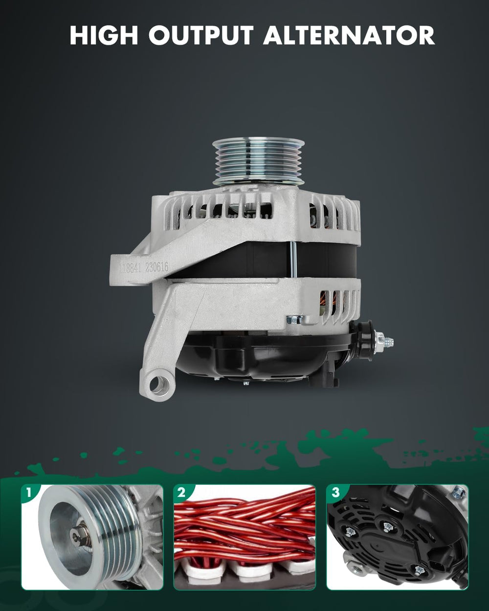 SCITOO 160A Alternator Fits For Dodge For Nitro 2007-2010,11240