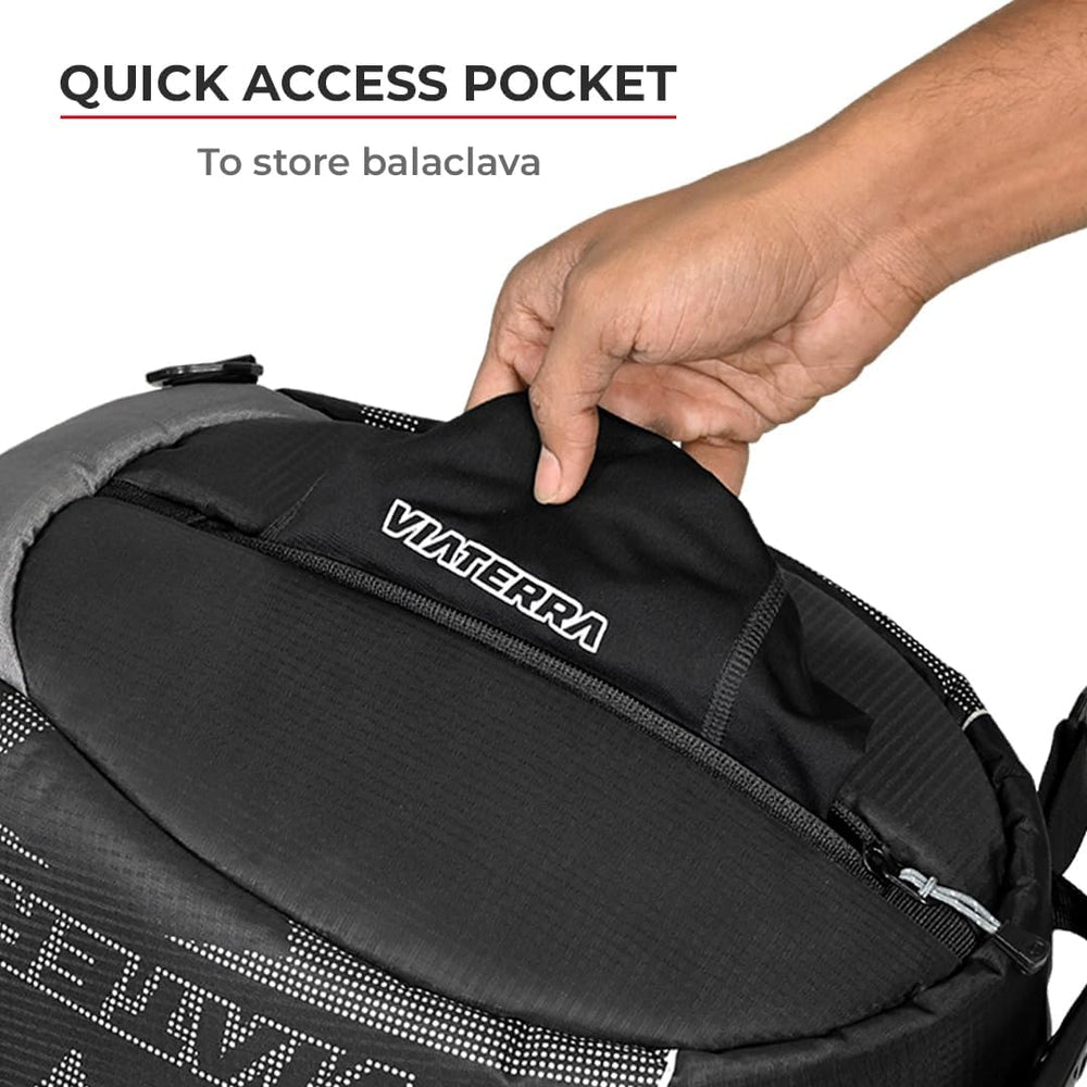 ViaTerra Motorcycle Riding Helmet Bag I Avoid Scratches & Dirt on Helmet ...