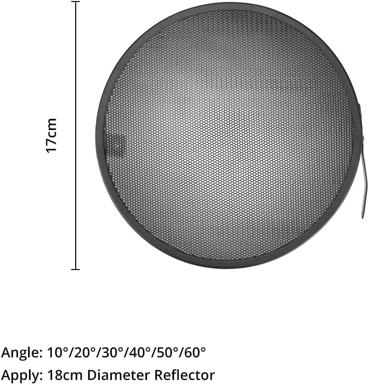 Ambitful HC-06 Honeycomb Kit -6.69inch/17cm Standard Reflector Honeycomb
