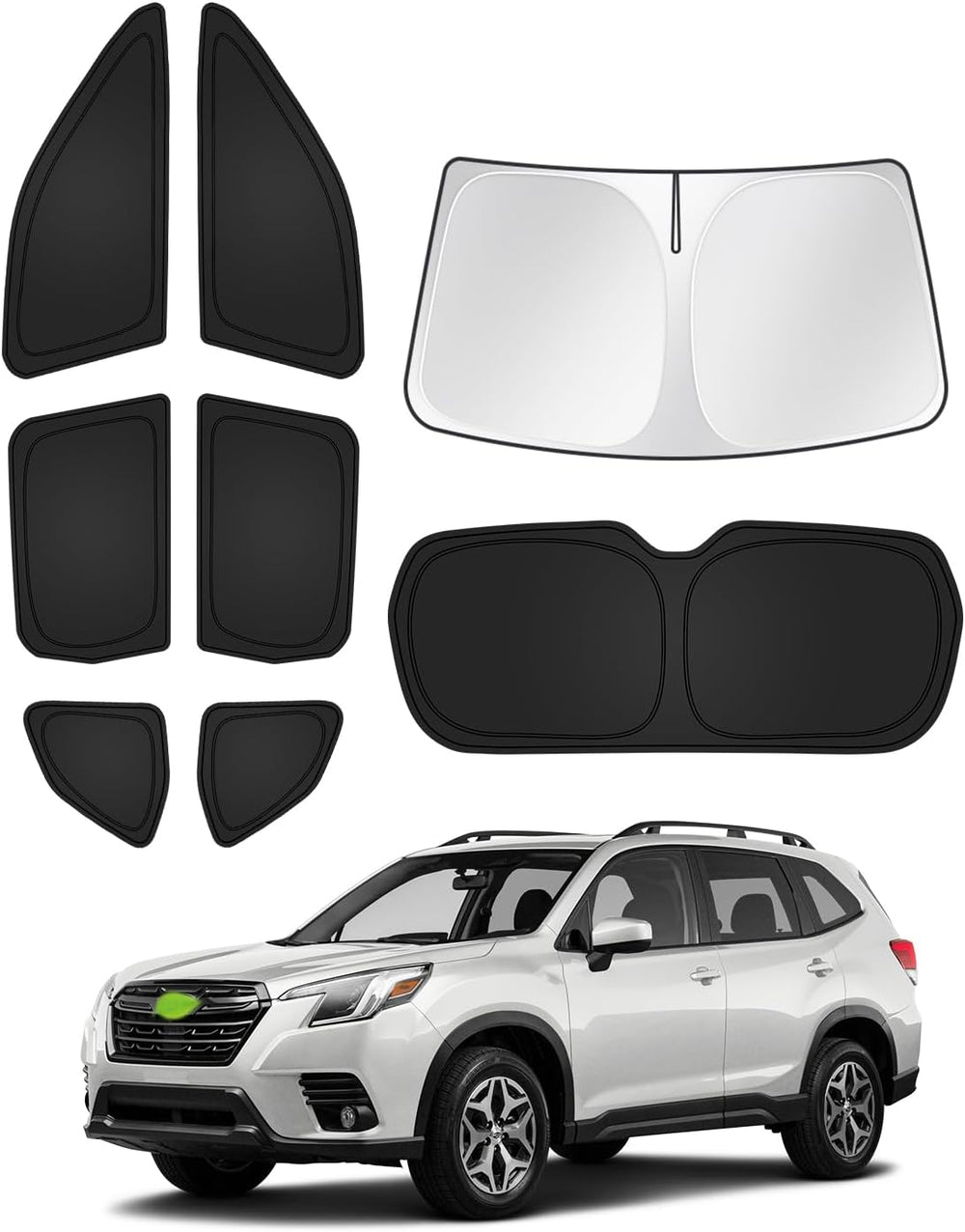 Sunshades for 2025 2026 Subaru Forester Accessories Windshield Sun Shade Side...