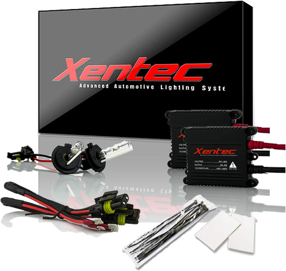 Xentec H7 8000K HID xenon bulb x 1 pair bundle with 2 x 35W Digital Slim Ball...