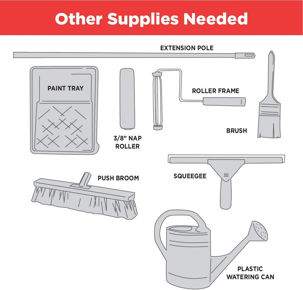 Rust-Oleum EpoxyShield Garage Floor Coating, Gloss Dark Gray, 2.5 Car Kit