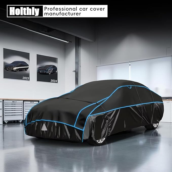 Hail Protector Car Cover, Outdoor Anti Hail Car Covers Thick Multi-Layered EVA