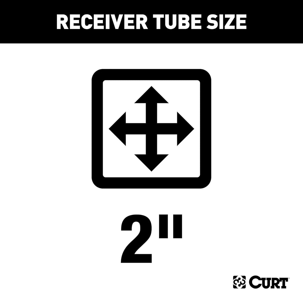Curt Manufacturing 31367 Front Mount Receiver