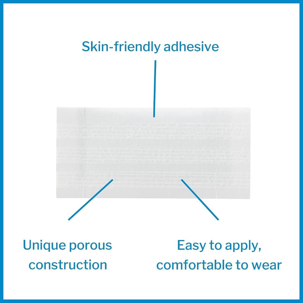 McKesson Skin Closure Strips, Sterile, White, 1/4 x 3 in, 50 ct