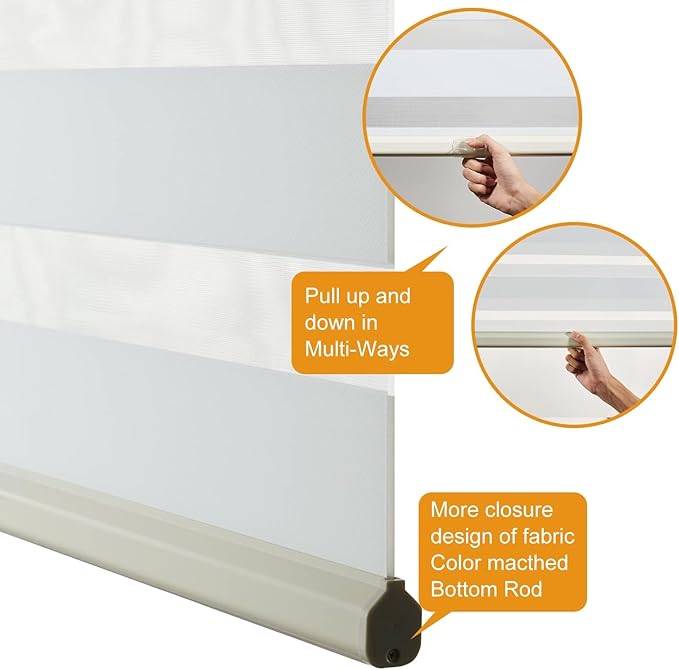 Persilux Zebra Blinds Cordless, Zebra Roller Shades