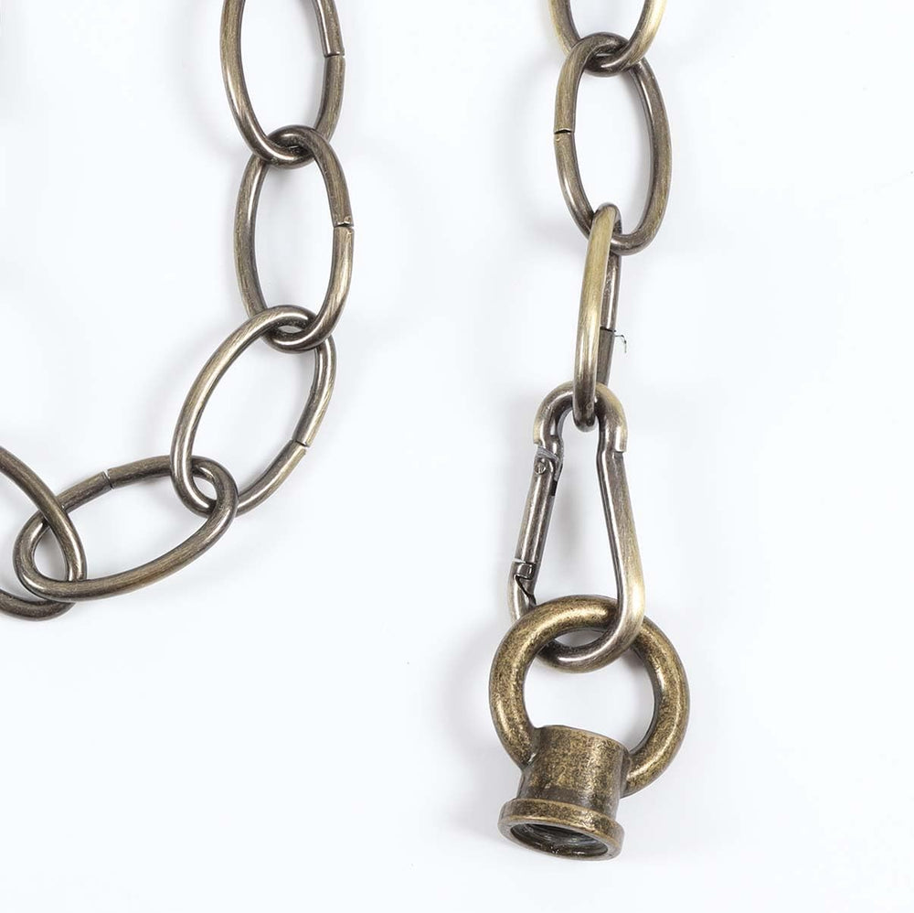 Bieye CC02 43-Inch Bronze Chain and Canopy Kit for Pendant Lights