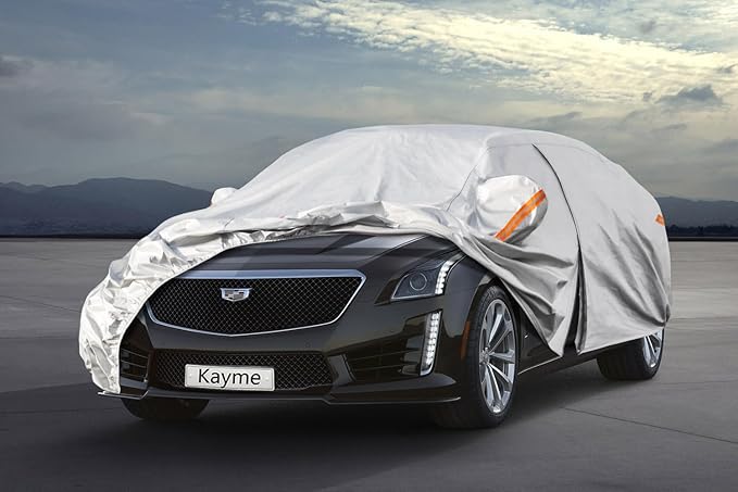 Kayme 6 Layers Car Cover Custom Fit