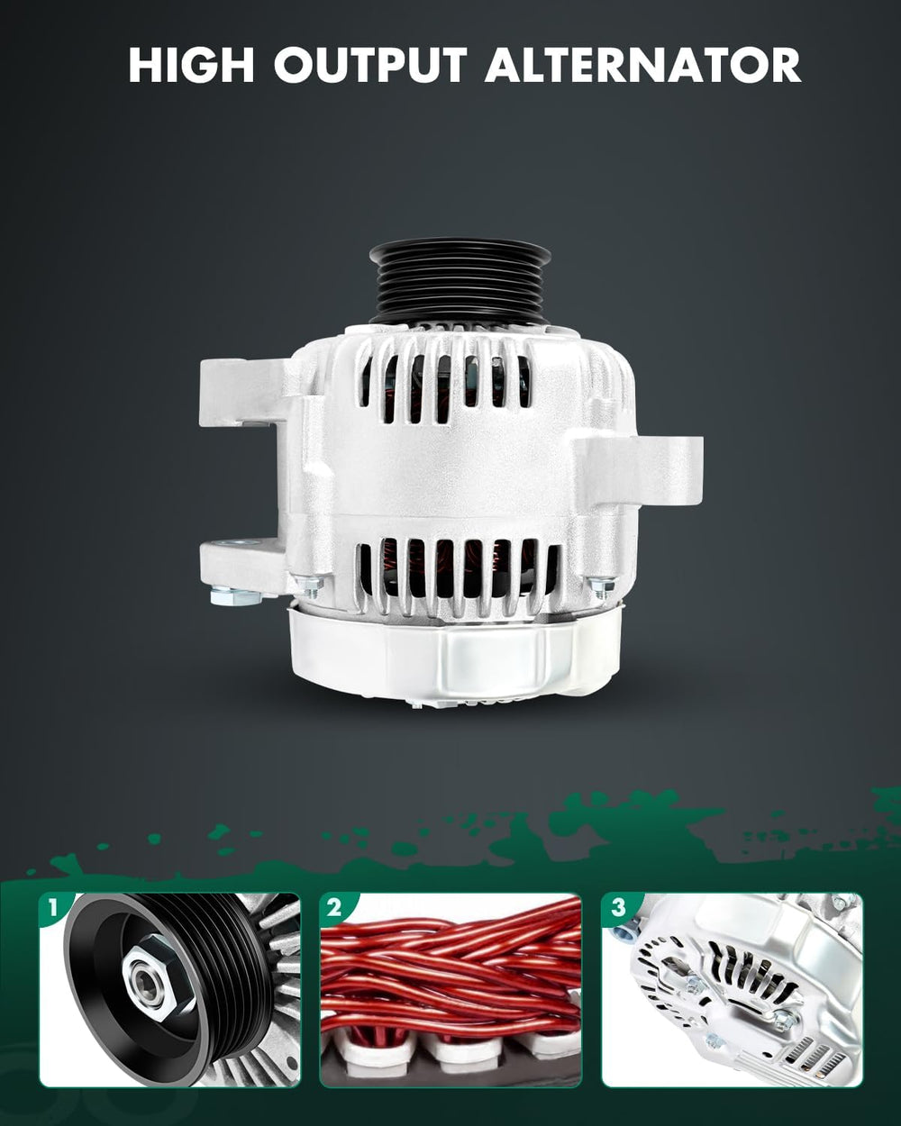SCITOO 13844 Alternator Compatible with 3.0L for Lexus Rx300 1999-2003