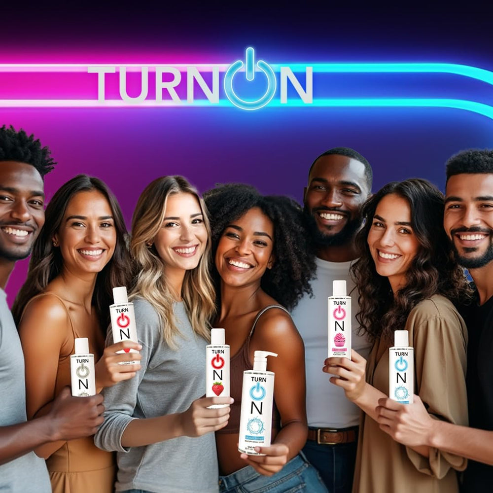 Turn On Silicone-Based Premium Lube, Long Lasting & Silky Smooth, 32 Fl Oz