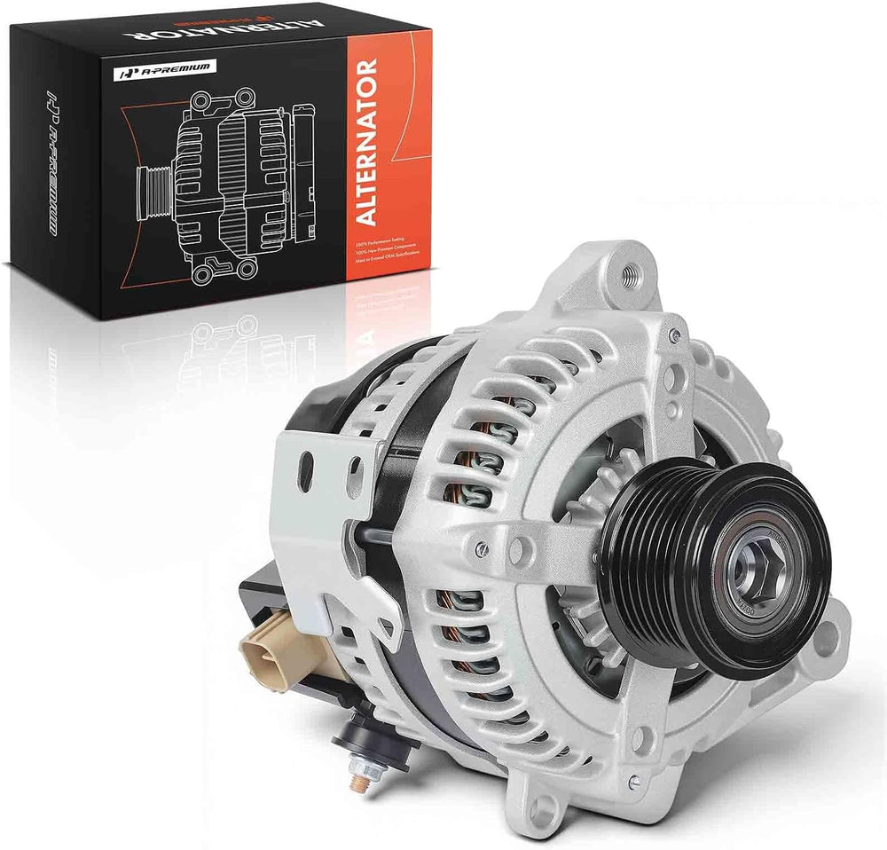 A-Premium Alternator, 12V 100A 7-Groove Pulley Clockwise