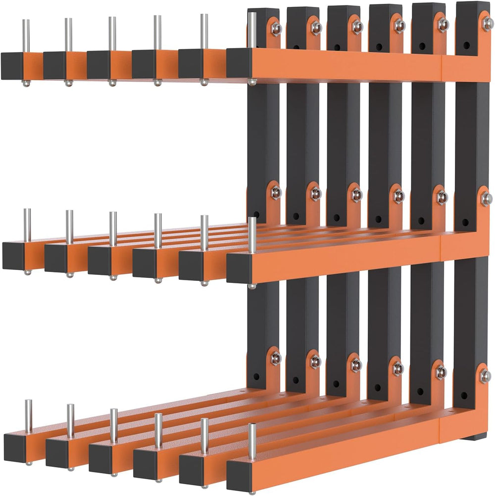 Lumber Rack Wall Mount, Lumber Storage Rack, Heavy Duty Wood Storage Racks (6...